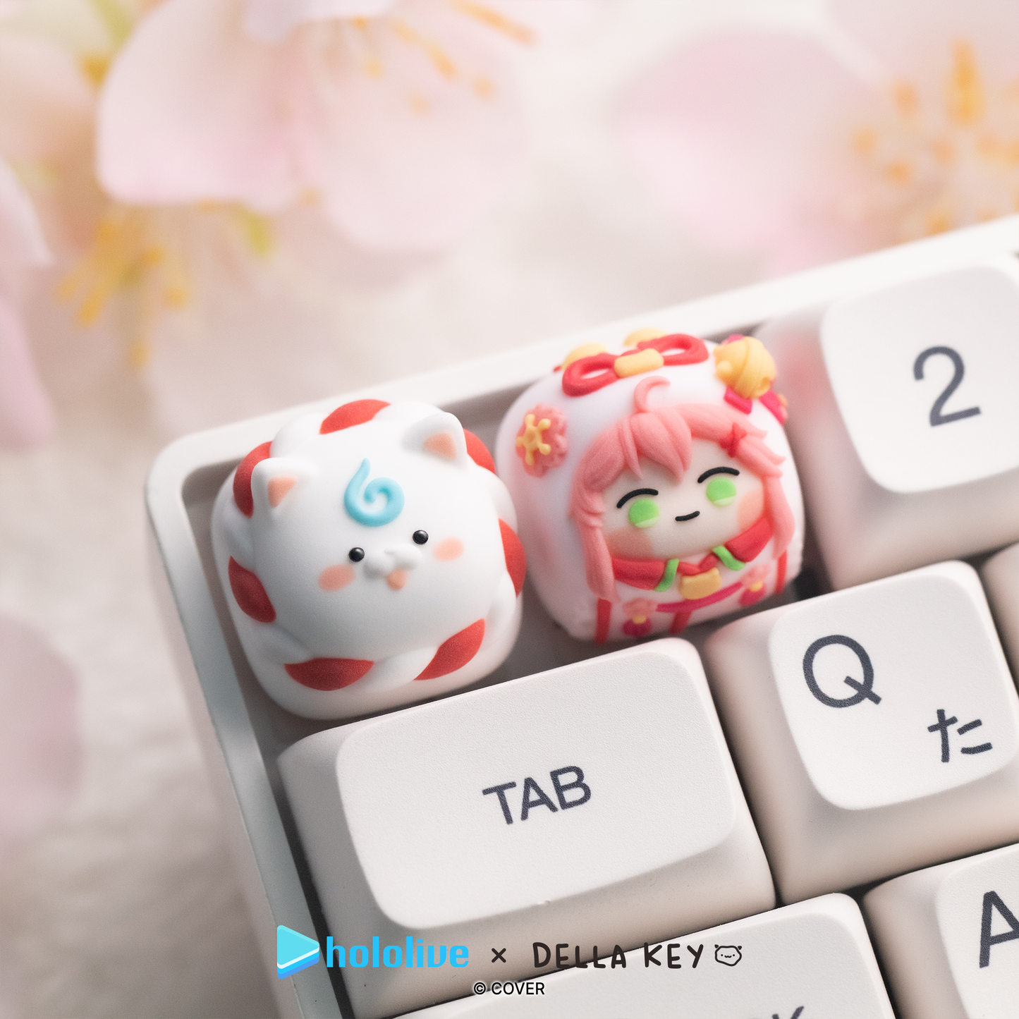Sakura Miko Artisan Keycap